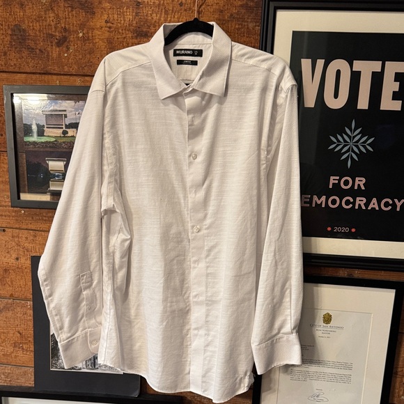 Murano Elegant Ivory Dress Shirt for Men - Picture 1 of 4